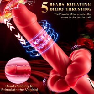 Thrusting Vibrator Rabbit Dildo