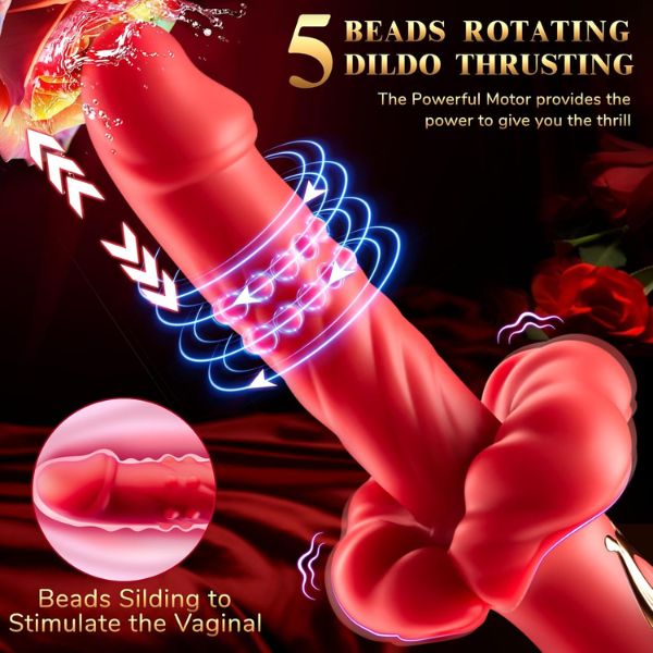Thrusting Vibrator Rabbit Dildo