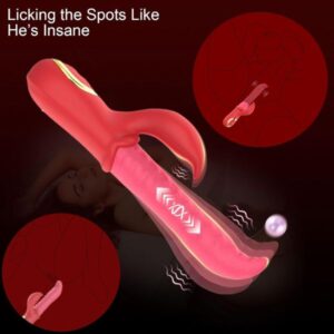 Realistic Tongue Licking Vibrator for Women