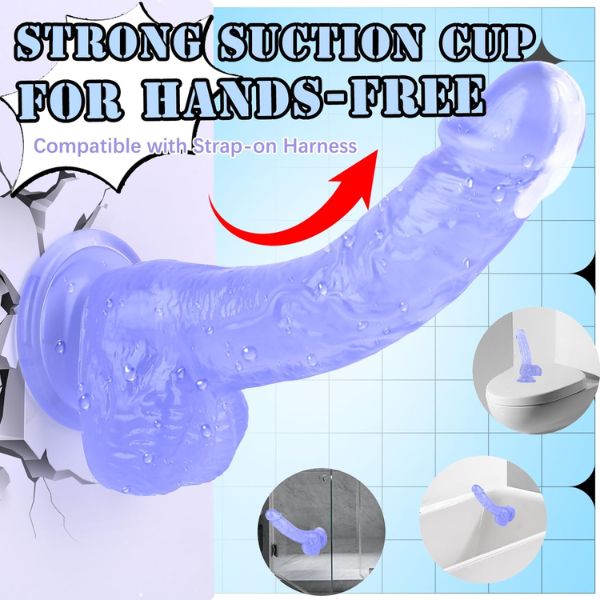 7.5 Inch Soft Dildo