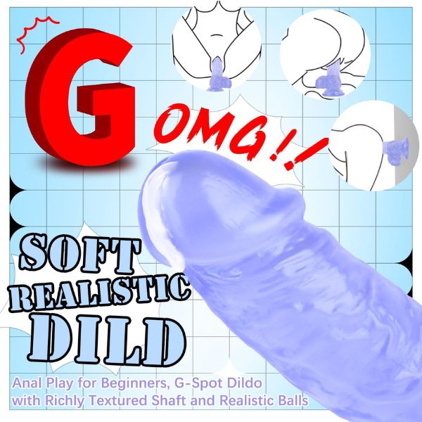 7.5 Inch Soft Dildo