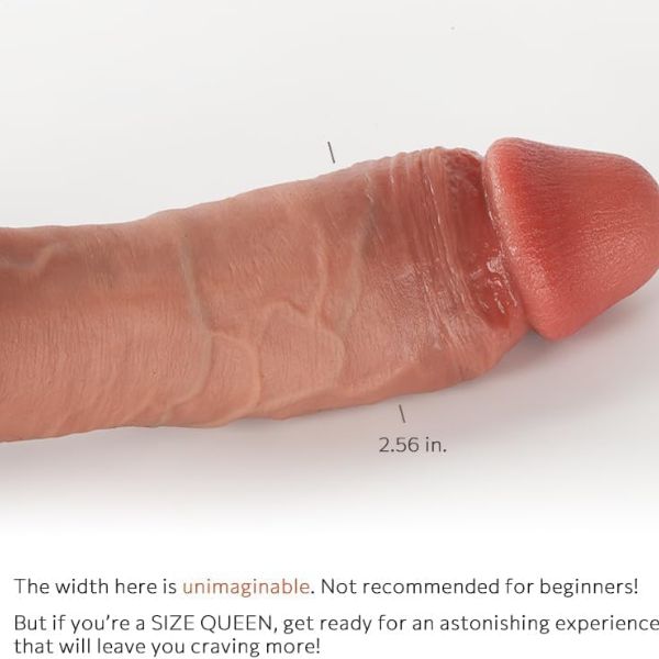 Huge Size Alert! 11-Inch Giant Dildo