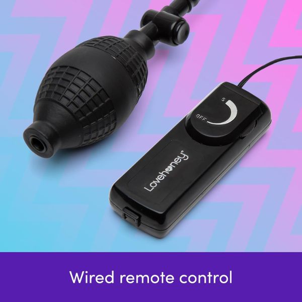 Love honey Black Inflatable Vibrating