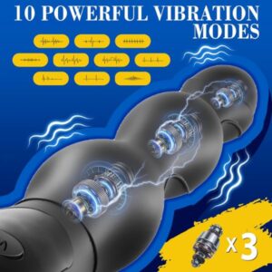 Estim Anal Beads Butt Plug