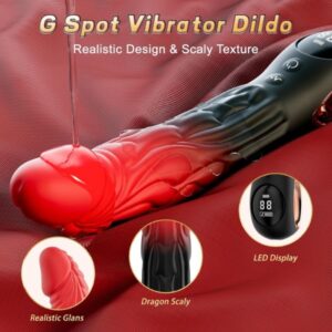 G Spot Realistic Dildo Vibrator