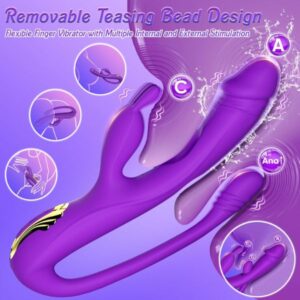 G Spot Vibrator Rabbit Dildo