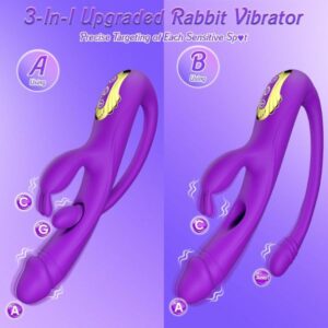 G Spot Vibrator Rabbit Dildo