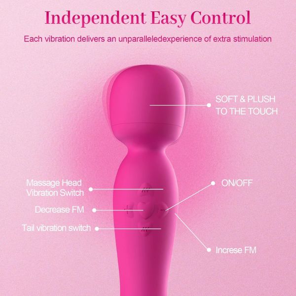 G Spot Vibrator Wand Dildo Adult Toys