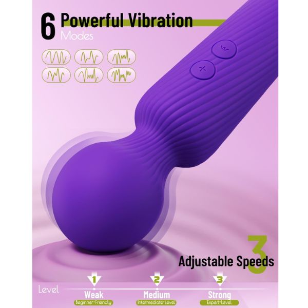 Wand Vibrator Sex Toy for Women