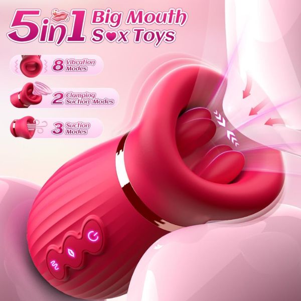 Rose Suction Vibrator Adult Sex Toys