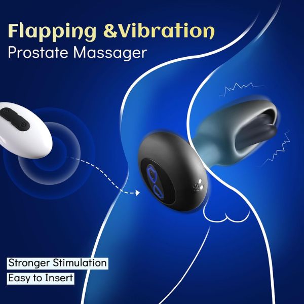 Anal Plug Flapping Anal Vibrator