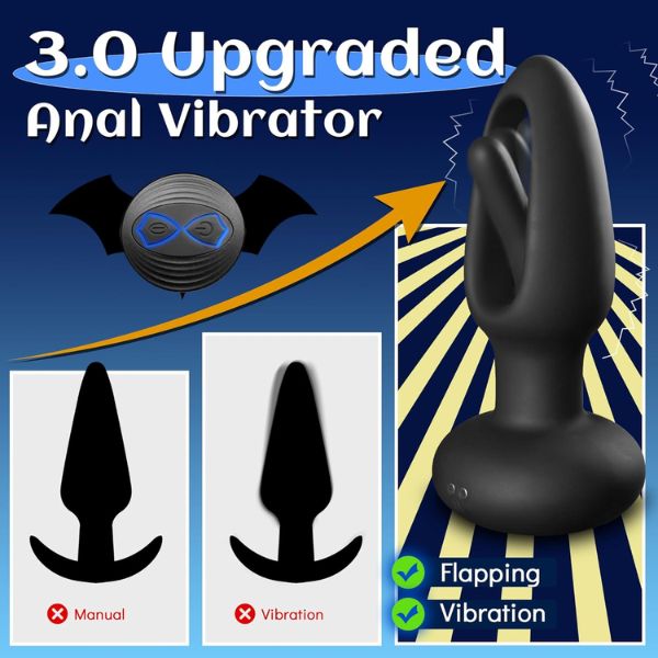 Anal Plug Flapping Anal Vibrator