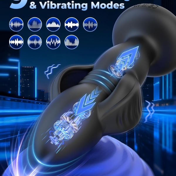 Anal Plug Vibrator App Controlled