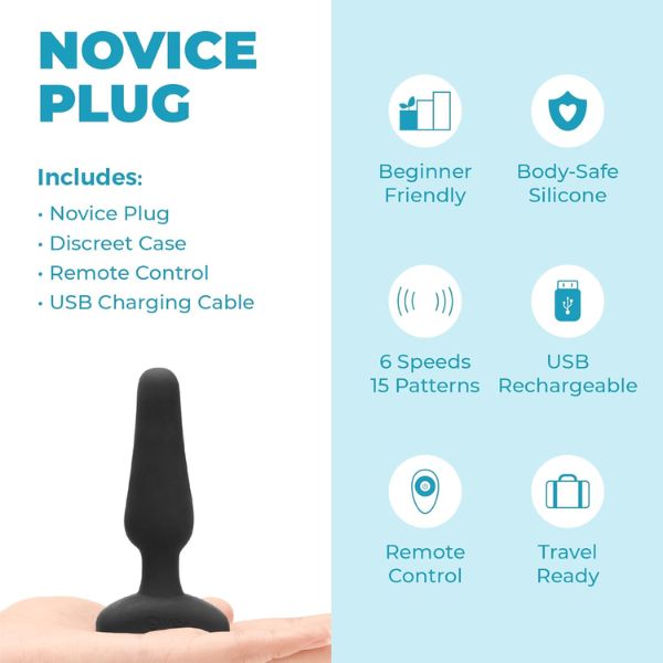Remote Control Anal Plug Adult Toys