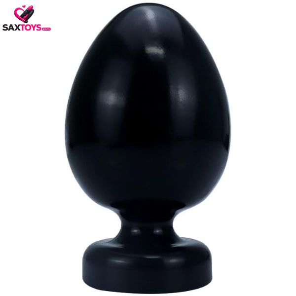 Black Color Egg Ball Shape Anal Plug