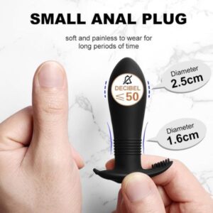 Small Electric Anal Vibrating Butt Plug