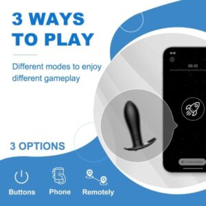 Small Electric Anal Vibrating Butt Plug