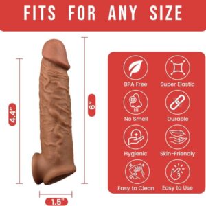 Penis Sleeve Extender Cock Sleeve Extension