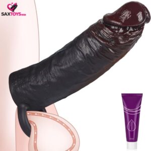 Realistic Penis Sleeve Extension for Men