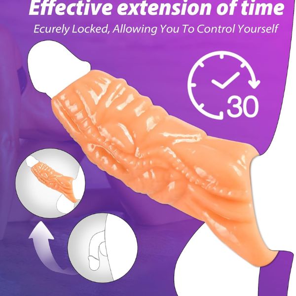 Monster Penis Sleeve with 3 Textures