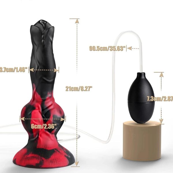 Squirting Monster Dildo Sex Toys