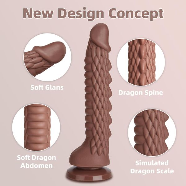 11.6 inch Dragon Huge Dildo