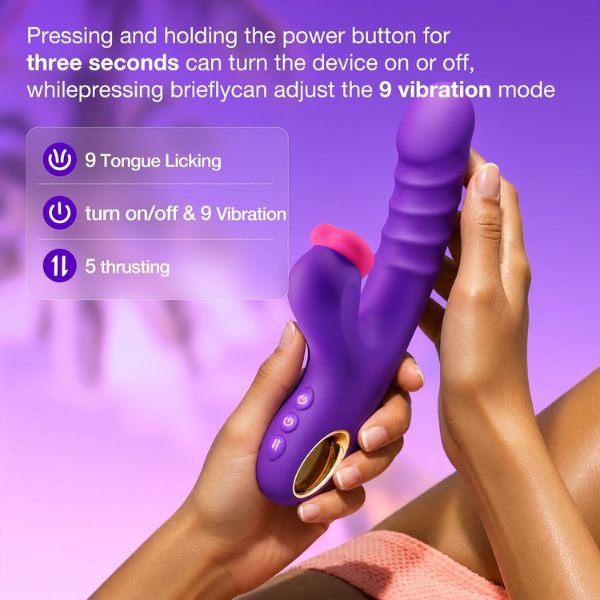 Rabbit Vibrator Wand Adult Toys for Women