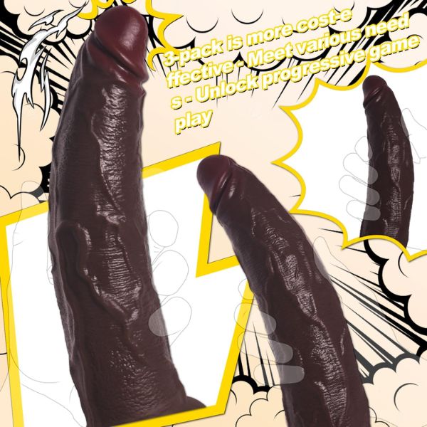Realistic Black Dildos