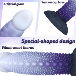 8.38'' Realistic Monster Silicone Anal Dildo