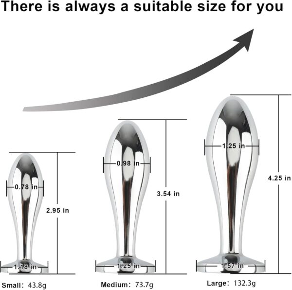 Anal Plug Sex Toys 3Pcs Butt Plug