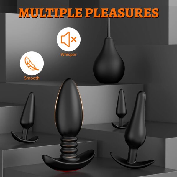 Linsecn Anal Butt Plug Set Sex Toys