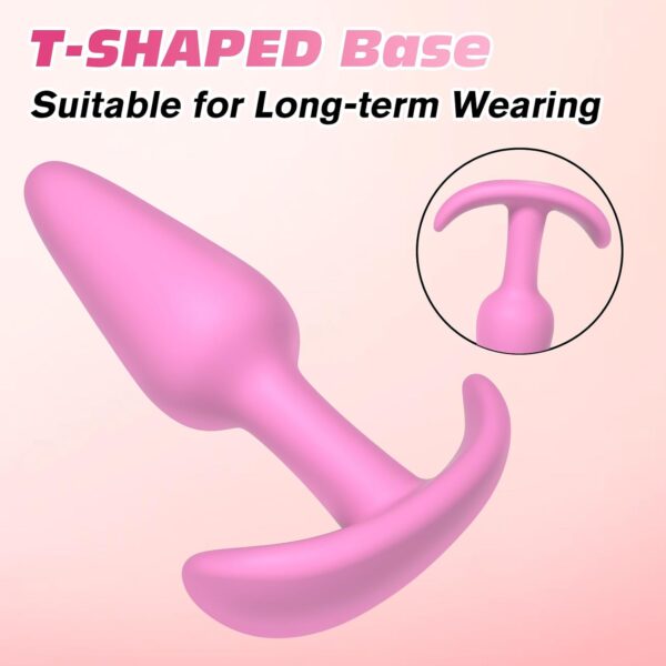 4PCS Silicone Anal Butt Plug Set