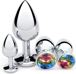 Vikkiy Anal Plug Beginner Set