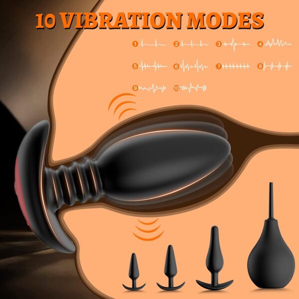 Linsecn Anal Butt Plug Set Sex Toys