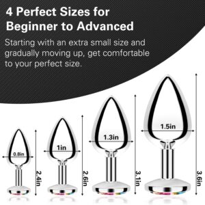 Vikkiy Anal Plug Beginner Set