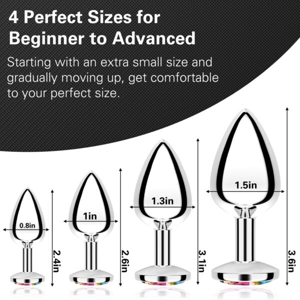 Vikkiy Anal Plug Beginner Set