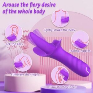 Sex Toys Tongue Clitoris Licking Vibrator