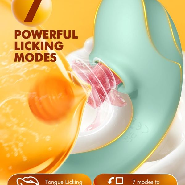 4IN1 Adjustable Tongue G Spot Vibrator