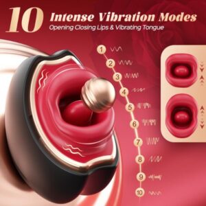 3IN1 Mouth Tongue Vibrators