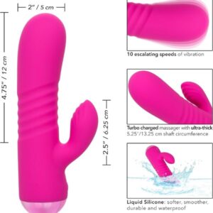 CalExotics Thicc Chubby Honey Rabbit Vibrator