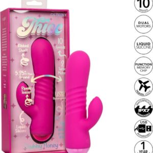 CalExotics Thicc Chubby Honey Rabbit Vibrator