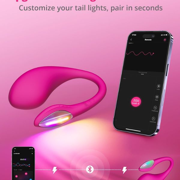 LOVENSE Lush 4 Wearable G-Spot Vibrator