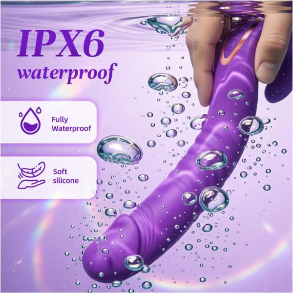 Thrusting Dildo Vibrators Sex Toys
