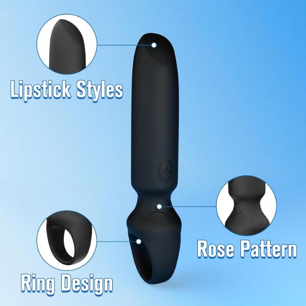 LUKIKI Mini Bullet Vibrator Sex Toys