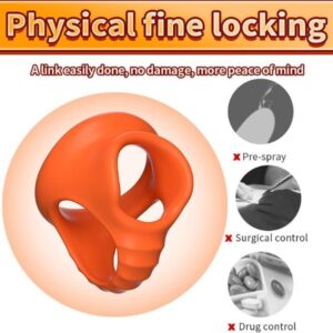 3-in-1 Men's Penis Ring
