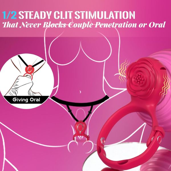 ZOOPLOU Vibrating Cock Ring Couples