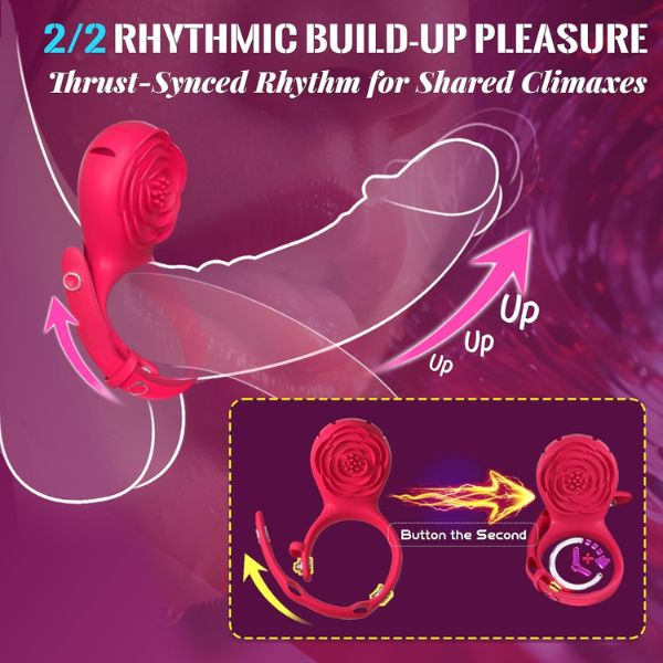ZOOPLOU Vibrating Cock Ring Couples