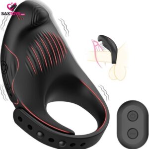 Vibrating Cock Ring with Clitoral Stimulator
