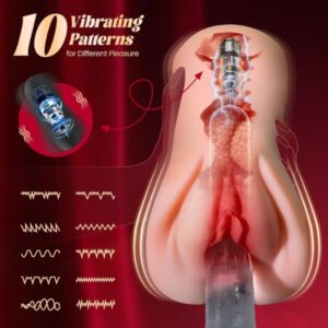 Vibrating Pocket Pussy Adult Toy