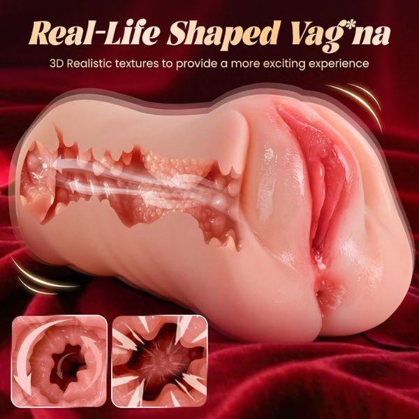 Vibrating Pocket Pussy Adult Toy